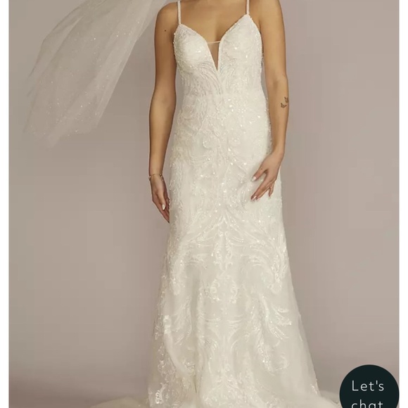 Galina Signature SWG941 trumpet wedding dress - Picture 12 of 12